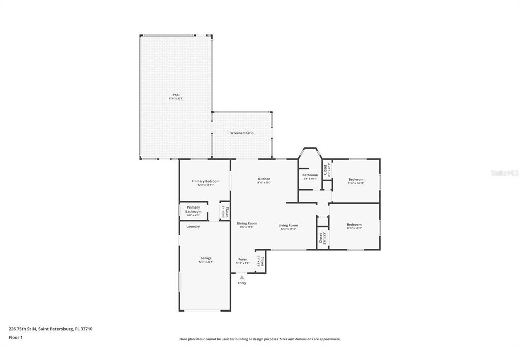 For Sale: $575,000 (3 beds, 2 baths, 1208 Square Feet)