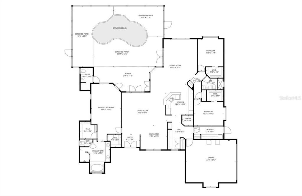 На продажу: $1,299,000 (3 спален, 3 ванн, 2592 Квадратных фут)