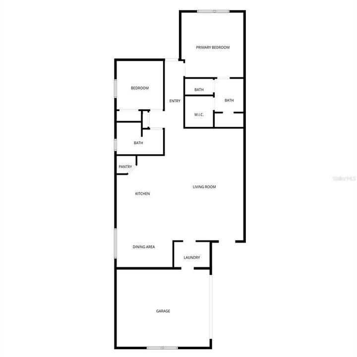 На продажу: $338,000 (2 спален, 2 ванн, 1361 Квадратных фут)