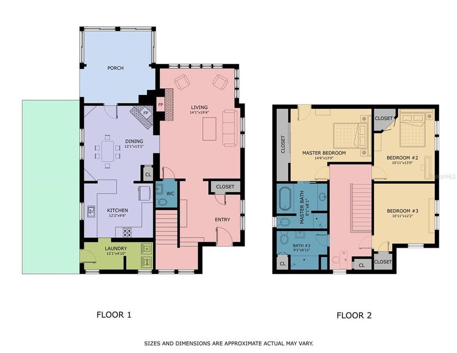 На продажу: $484,000 (3 спален, 2 ванн, 1723 Квадратных фут)