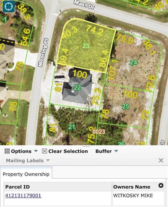 На продажу: $30,500 (0.21 acres)