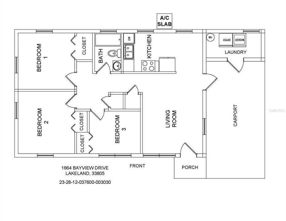 待售: $229,950 (3 贝兹, 1 浴室, 864 平方英尺)