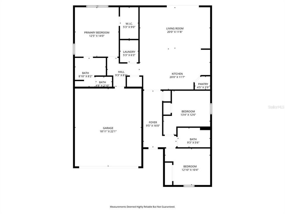 На продажу: $365,000 (3 спален, 2 ванн, 1479 Квадратных фут)
