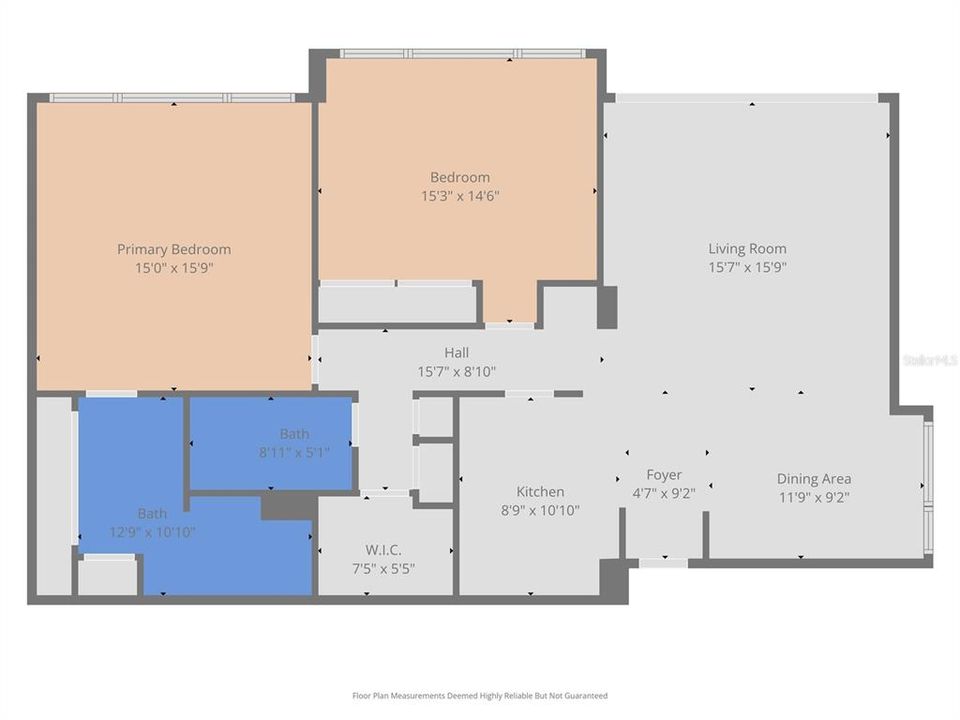 For Sale: $249,900 (2 beds, 2 baths, 1290 Square Feet)