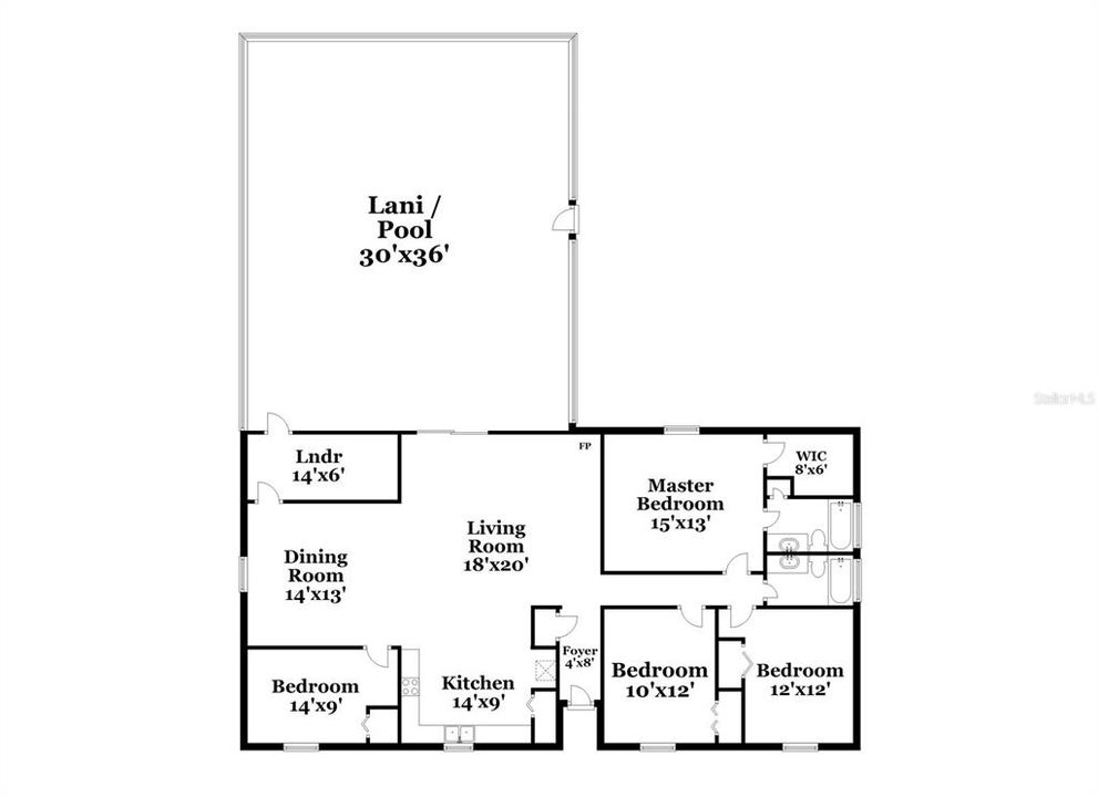В аренду: $2,340 (3 спален, 2 ванн, 1637 Квадратных фут)