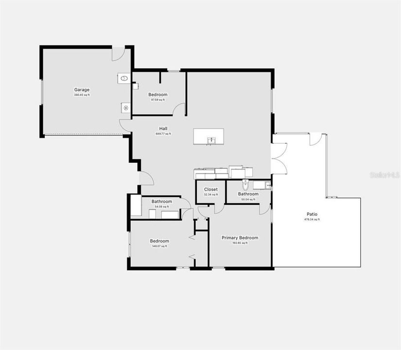 На продажу: $314,990 (3 спален, 2 ванн, 1426 Квадратных фут)