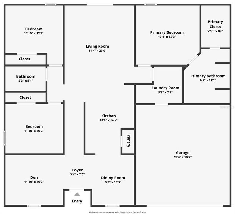 На продажу: $319,000 (3 спален, 2 ванн, 1521 Квадратных фут)
