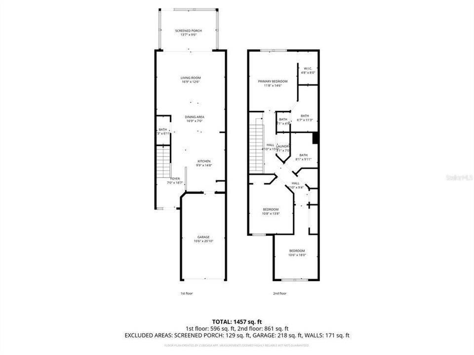 На продажу: $320,000 (3 спален, 2 ванн, 1622 Квадратных фут)