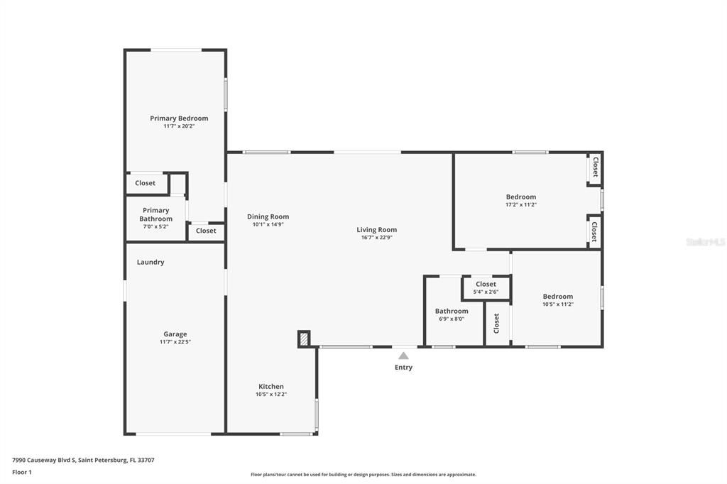 For Sale: $1,050,000 (3 beds, 2 baths, 1513 Square Feet)