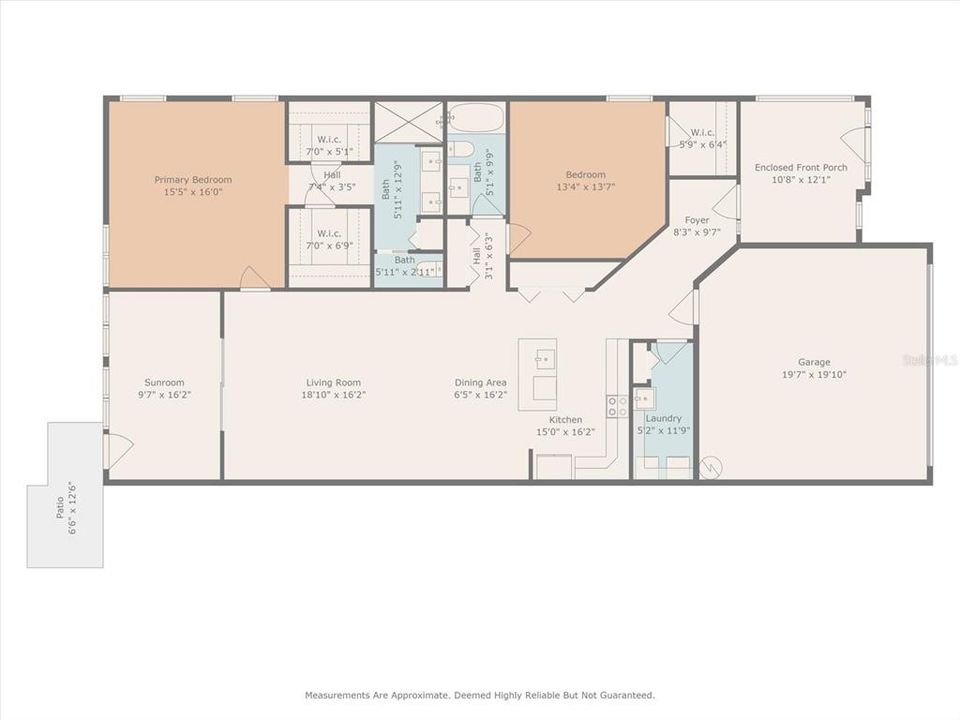 待售: $450,000 (2 贝兹, 2 浴室, 1701 平方英尺)