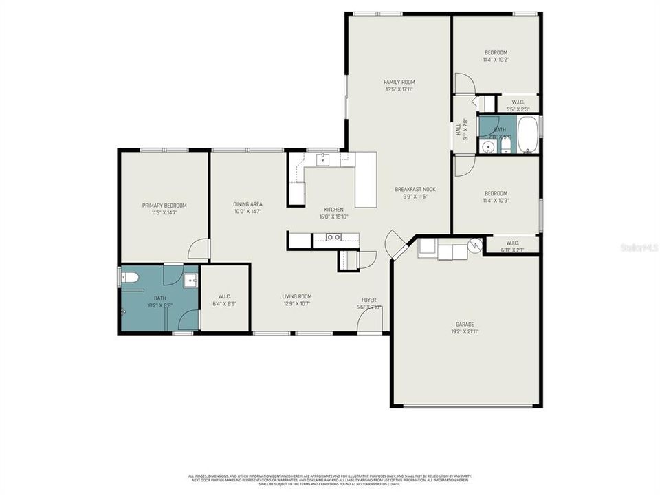 For Sale: $350,000 (3 beds, 2 baths, 1549 Square Feet)