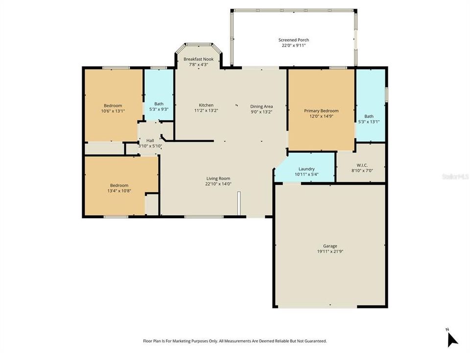 待售: $234,000 (3 贝兹, 2 浴室, 1603 平方英尺)
