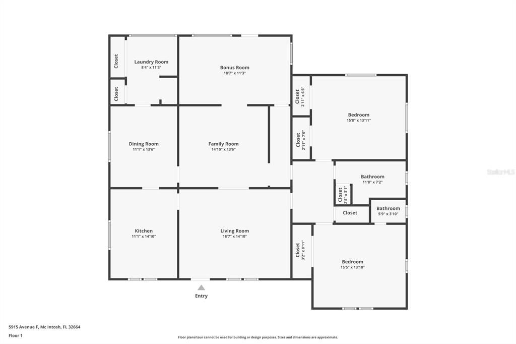 For Sale: $415,000 (3 beds, 1 baths, 2079 Square Feet)