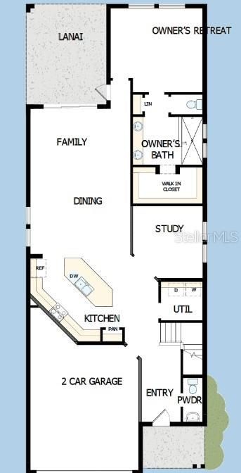 На продажу: $530,330 (4 спален, 2 ванн, 2411 Квадратных фут)