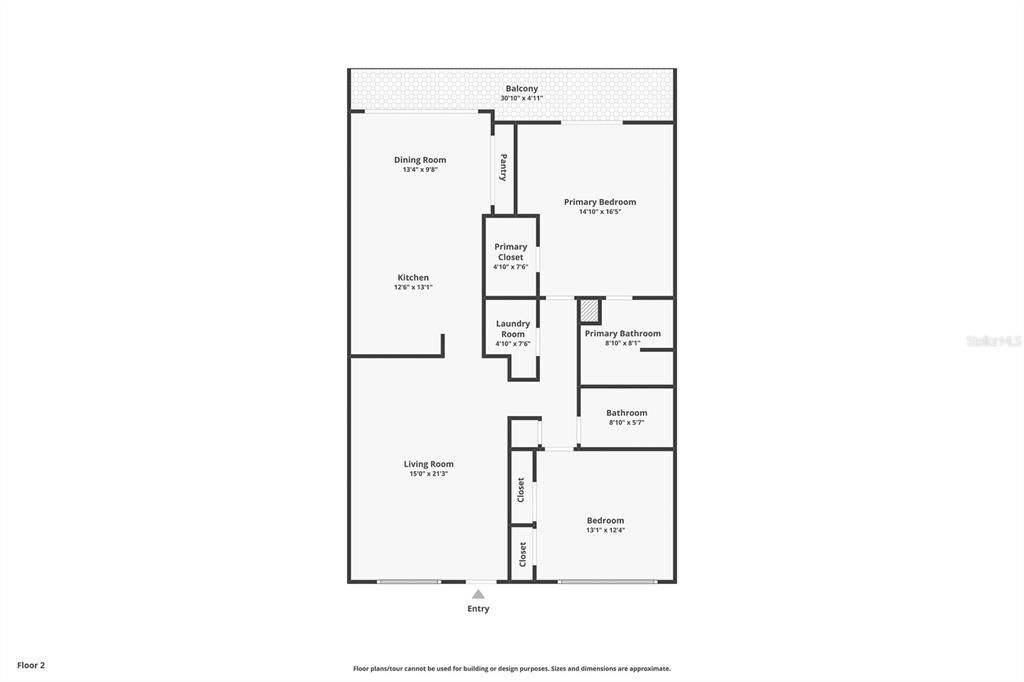 待售: $270,000 (2 贝兹, 2 浴室, 1415 平方英尺)