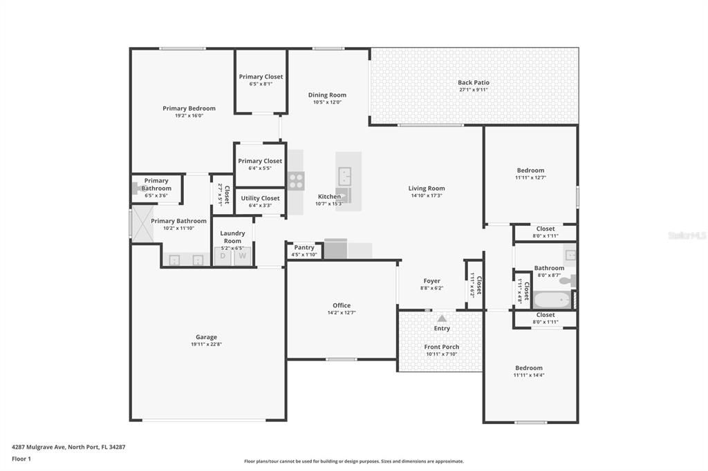 На продажу: $335,000 (3 спален, 2 ванн, 1974 Квадратных фут)
