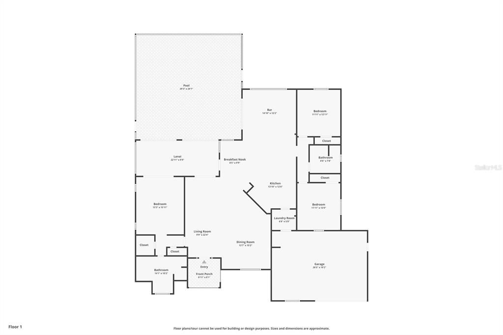 На продажу: $659,000 (3 спален, 2 ванн, 2086 Квадратных фут)