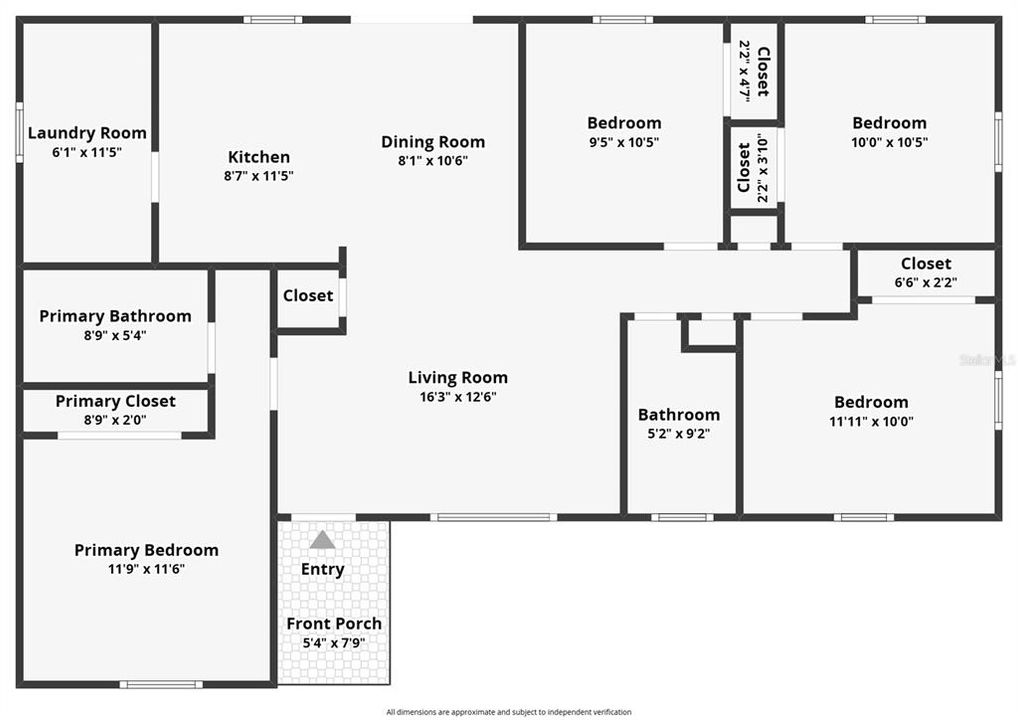 En Venta: $385,000 (4 camas, 2 baños, 1296 Pies cuadrados)