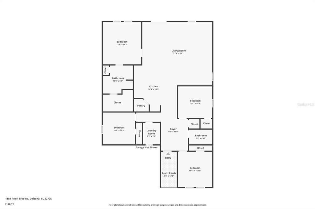 En Venta: $405,000 (4 camas, 2 baños, 1890 Pies cuadrados)