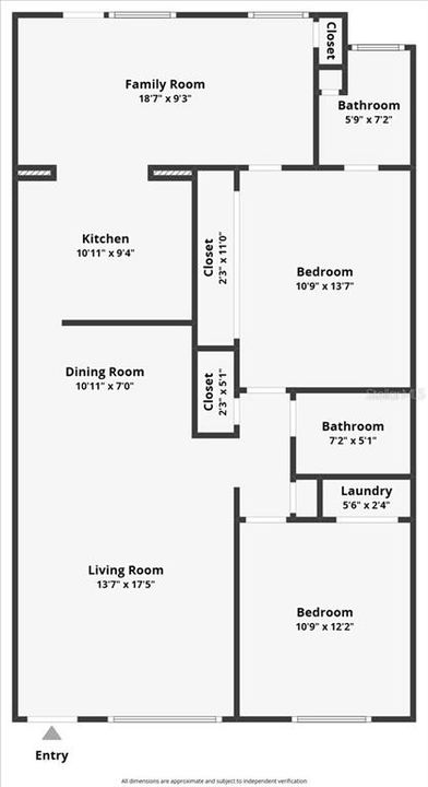 待售: $175,000 (2 贝兹, 2 浴室, 1100 平方英尺)