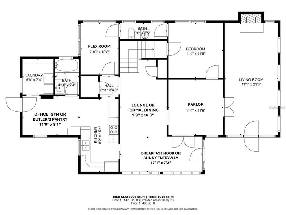 For Sale: $375,000 (3 beds, 2 baths, 1894 Square Feet)