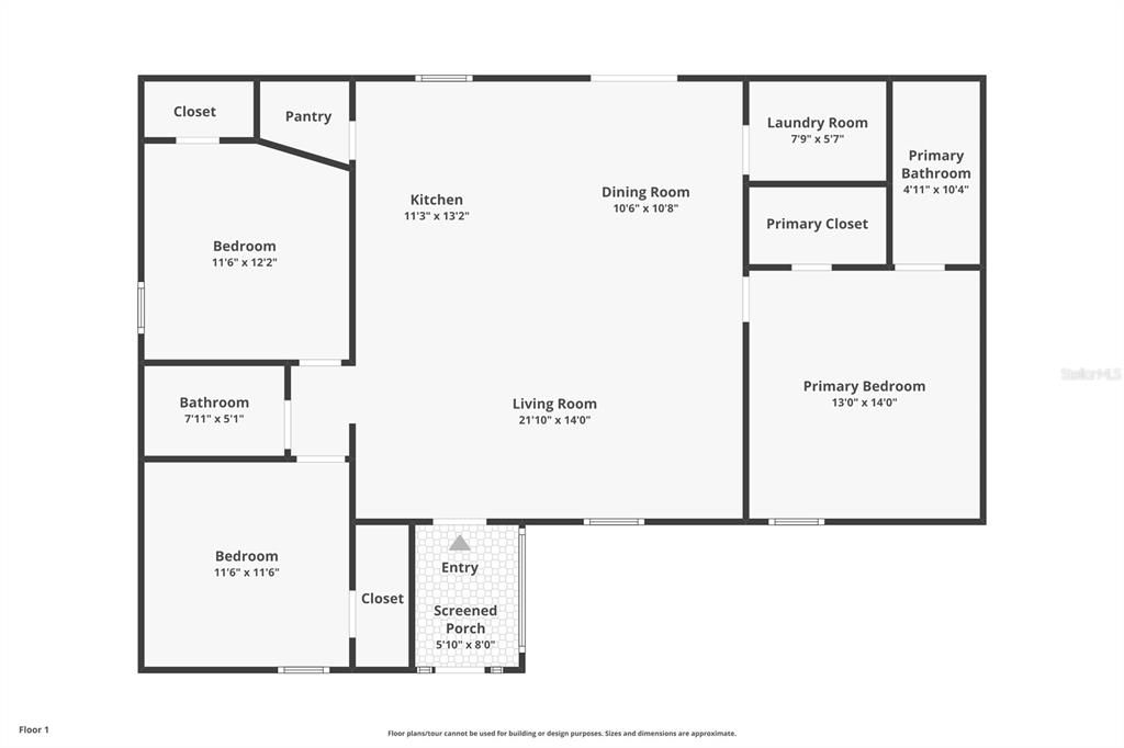 For Sale: $399,000 (3 beds, 2 baths, 1376 Square Feet)