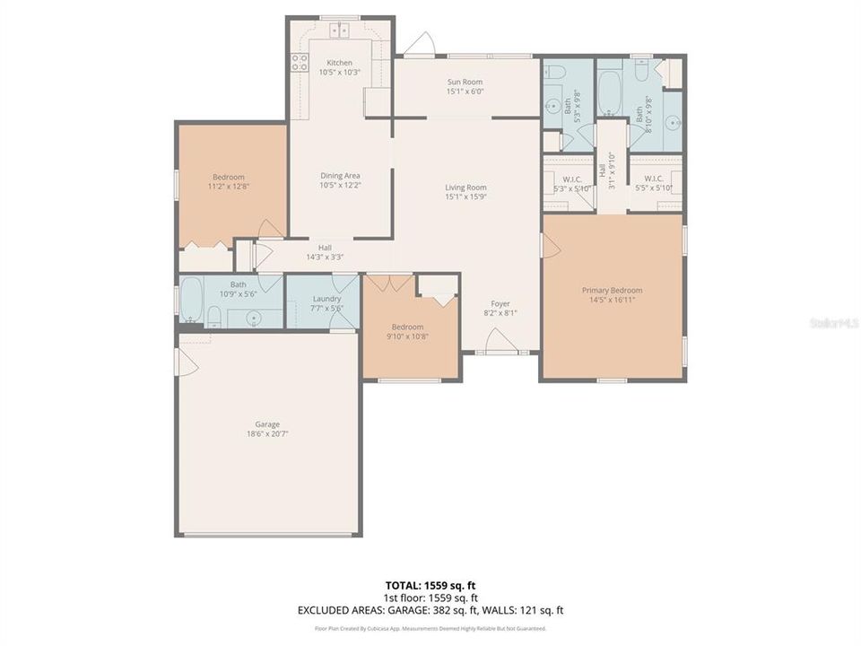 待售: $325,000 (3 贝兹, 2 浴室, 1717 平方英尺)