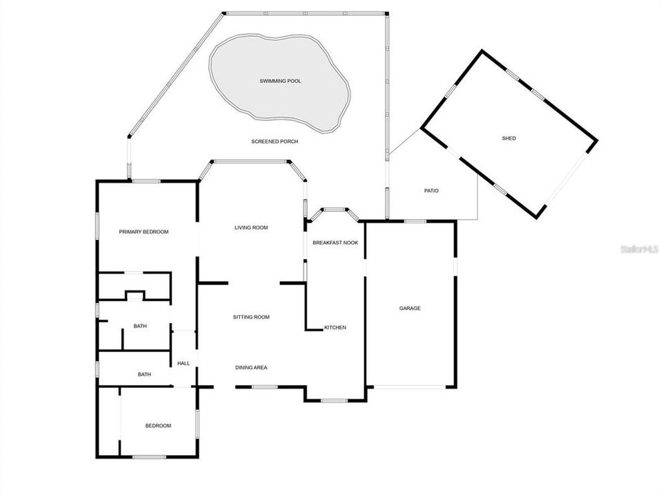 For Sale: $315,000 (2 beds, 2 baths, 1276 Square Feet)