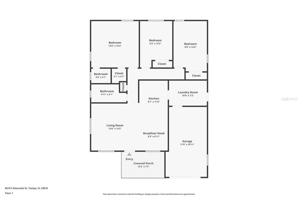 В аренду: $2,300 (3 спален, 1 ванн, 1148 Квадратных фут)