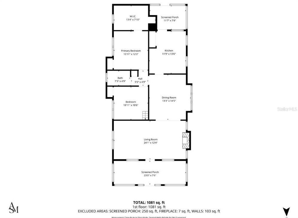 For Sale: $429,000 (2 beds, 1 baths, 1048 Square Feet)