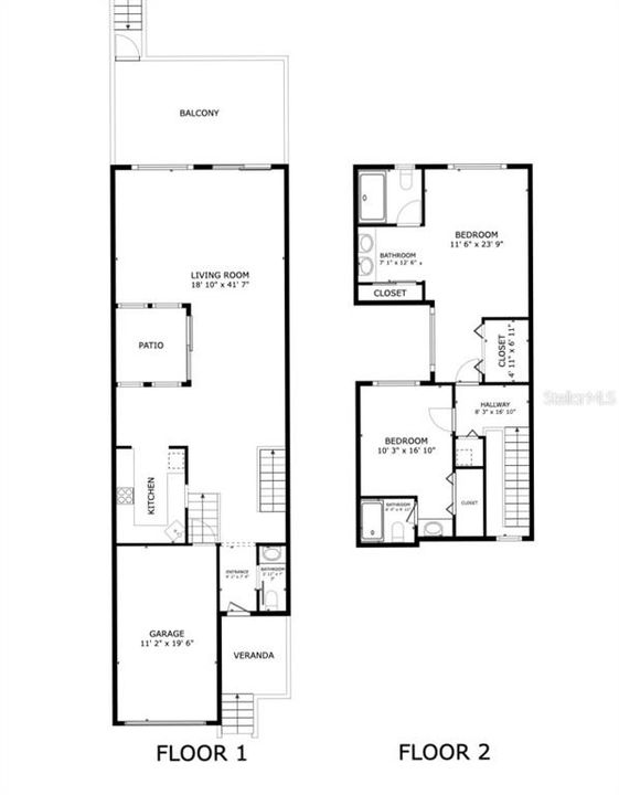 待售: $329,000 (2 贝兹, 2 浴室, 1469 平方英尺)
