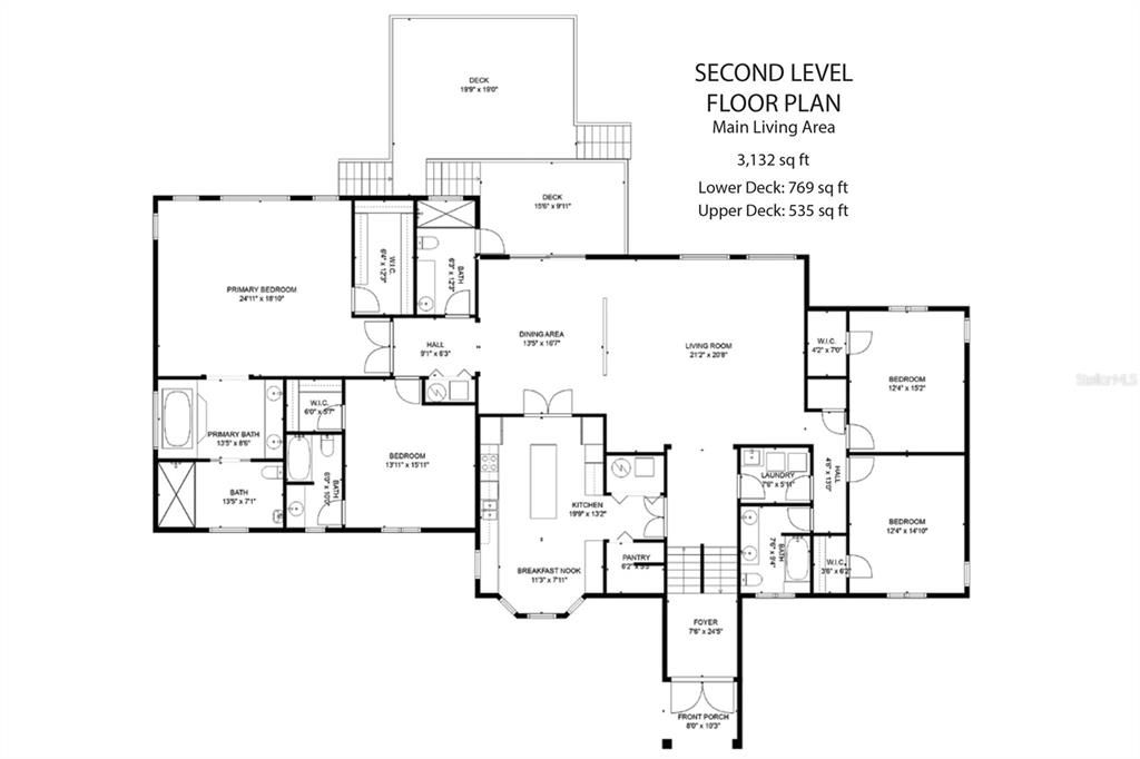 На продажу: $1,295,000 (4 спален, 4 ванн, 3503 Квадратных фут)