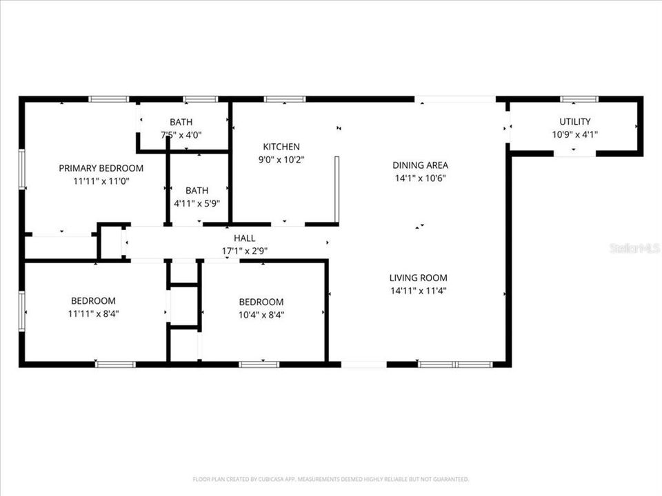 На продажу: $258,000 (3 спален, 1 ванн, 984 Квадратных фут)