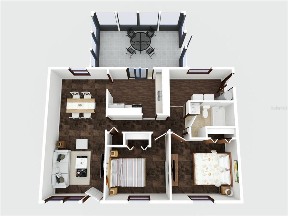 En Renta: $1,525 (2 camas, 1 baños, 864 Pies cuadrados)