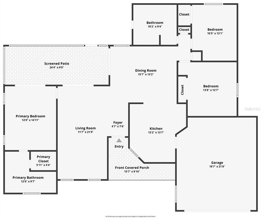 На продажу: $375,000 (3 спален, 2 ванн, 1479 Квадратных фут)