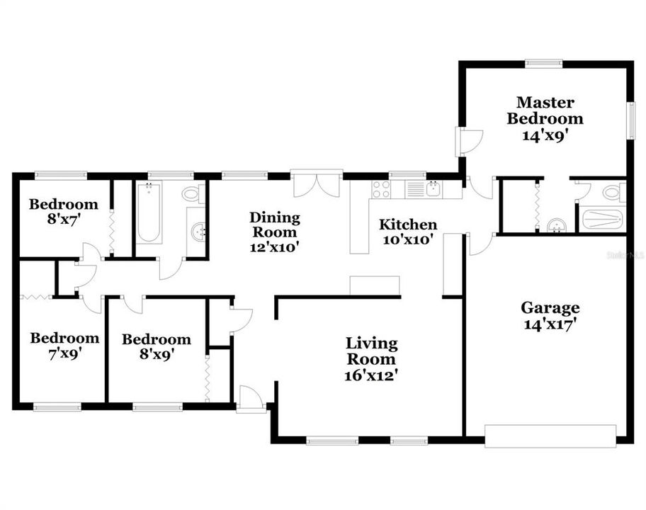 出租: $2,145 (4 贝兹, 2 浴室, 1879 平方英尺)