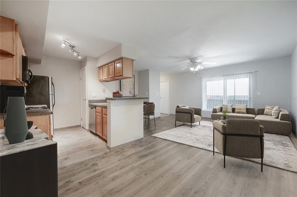 В аренду: $1,900 (2 спален, 2 ванн, 940 Квадратных фут)