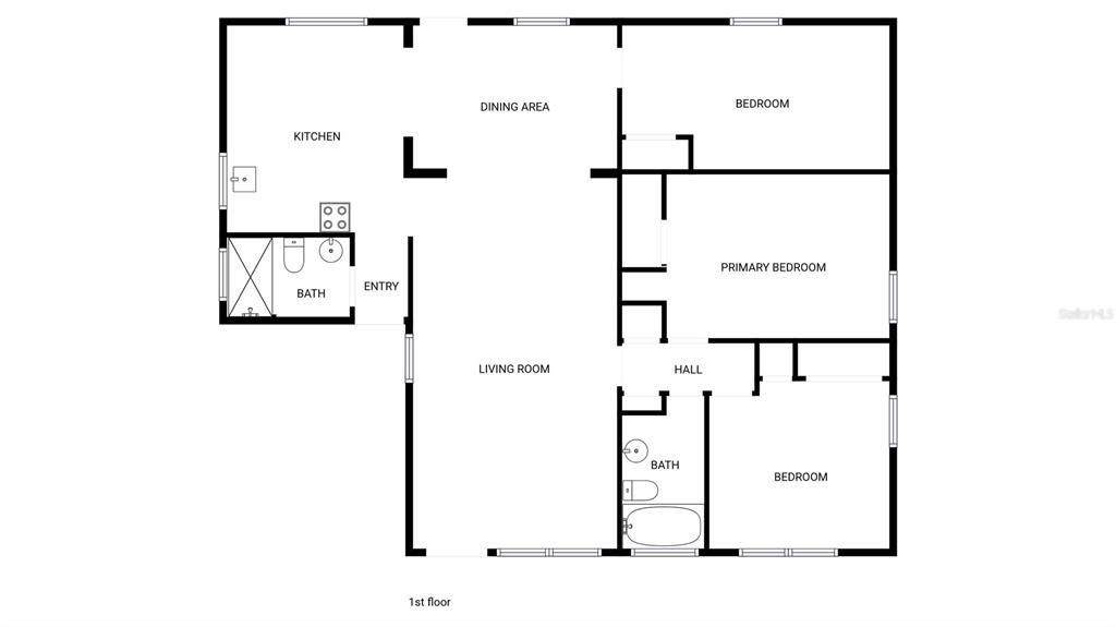 En Venta: $309,000 (3 camas, 1 baños, 1403 Pies cuadrados)