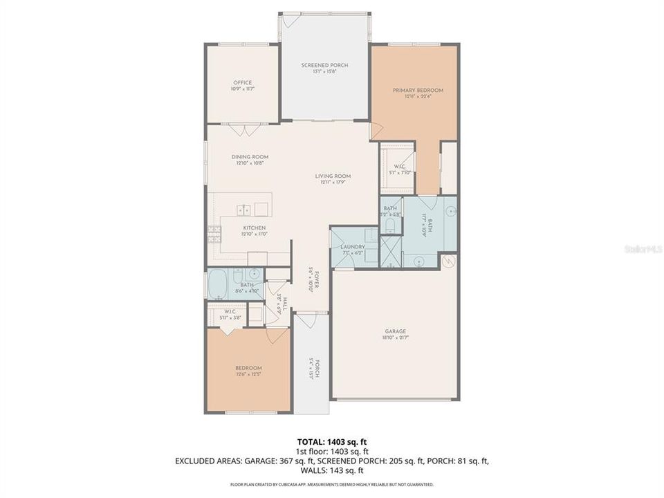 For Sale: $358,000 (2 beds, 2 baths, 1489 Square Feet)