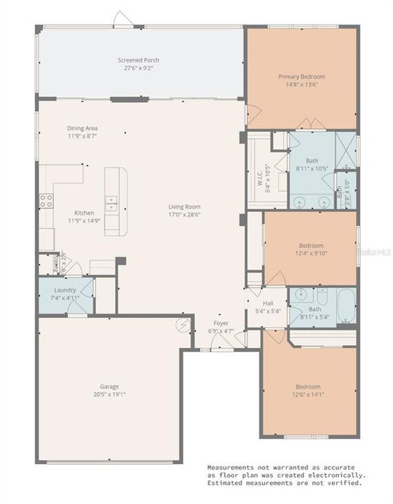 出租: $2,000 (3 贝兹, 2 浴室, 1714 平方英尺)