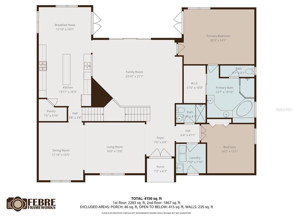 For Sale: $995,000 (6 beds, 4 baths, 4300 Square Feet)