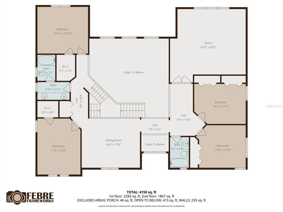 For Sale: $995,000 (6 beds, 4 baths, 4300 Square Feet)