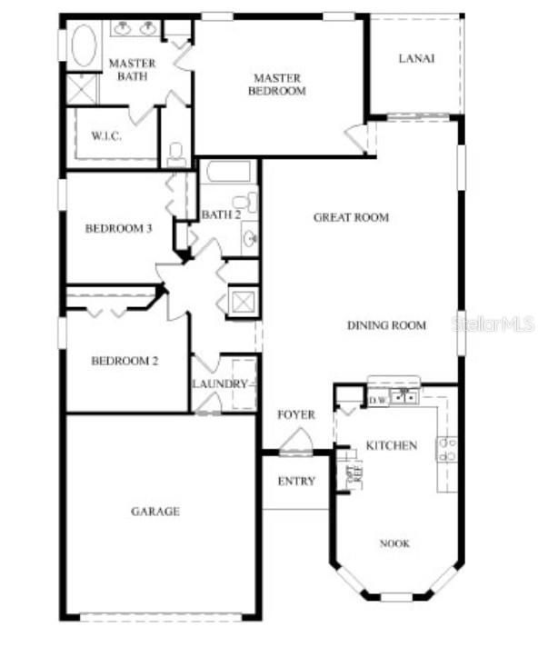 待售: $385,000 (3 贝兹, 2 浴室, 1753 平方英尺)