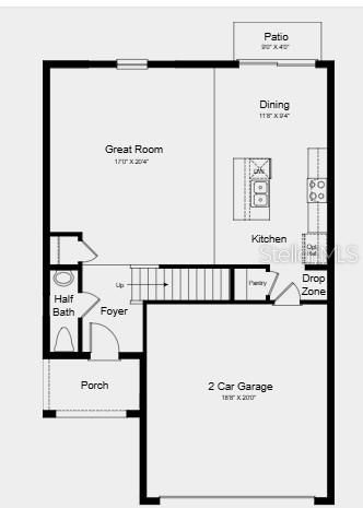 На продажу: $335,000 (3 спален, 2 ванн, 1853 Квадратных фут)