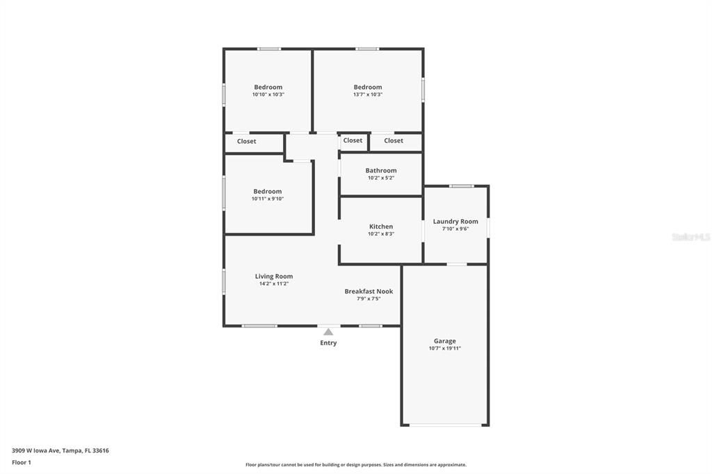 For Rent: $2,495 (3 beds, 2 baths, 1008 Square Feet)