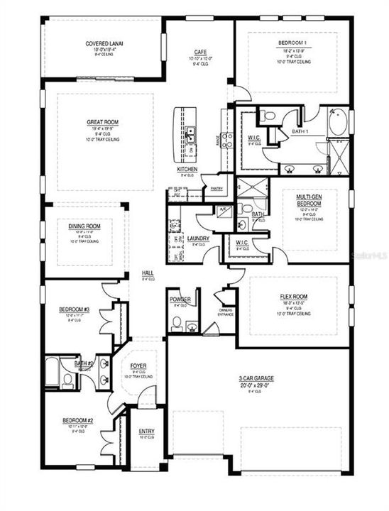 For Sale: $439,000 (4 beds, 3 baths, 2835 Square Feet)