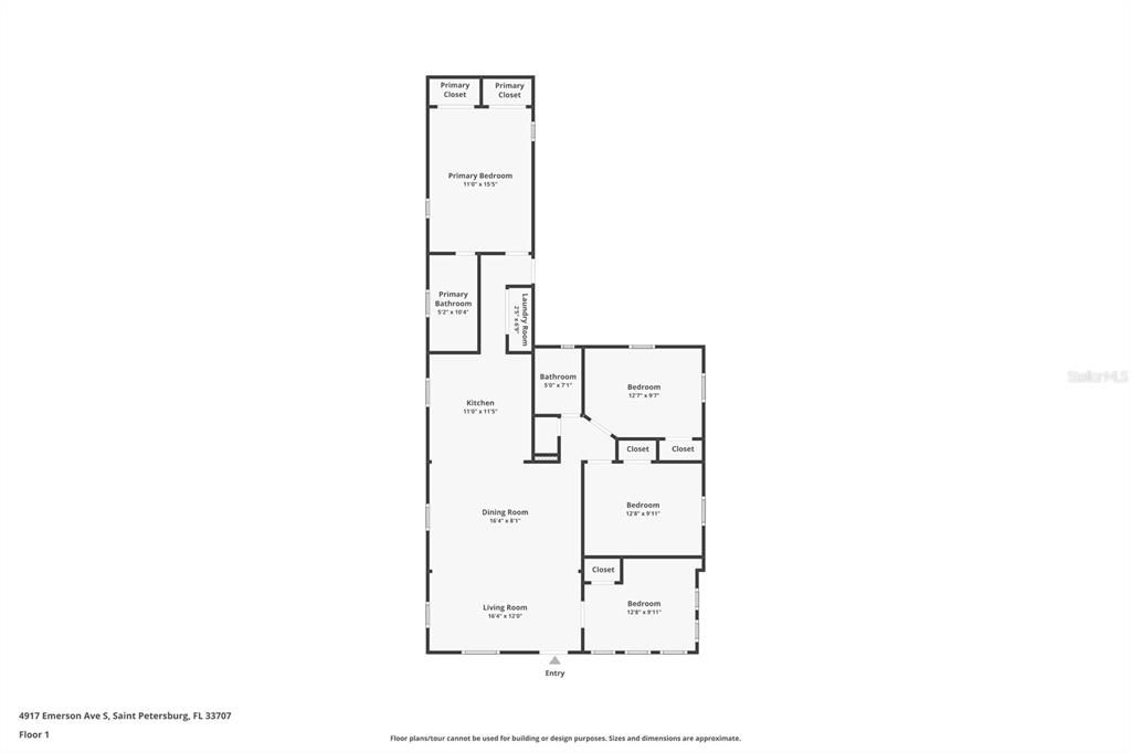 В аренду: $2,485 (4 спален, 2 ванн, 1338 Квадратных фут)