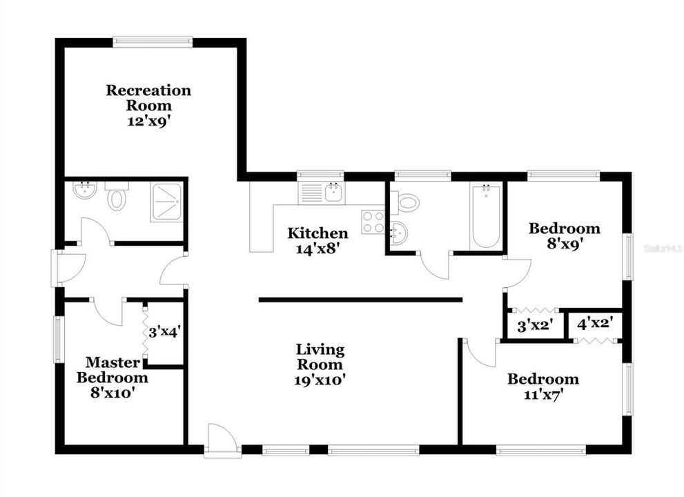 出租: $2,515 (3 贝兹, 2 浴室, 1464 平方英尺)