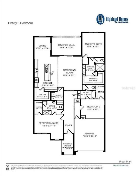 For Sale: $494,795 (3 beds, 3 baths, 2410 Square Feet)