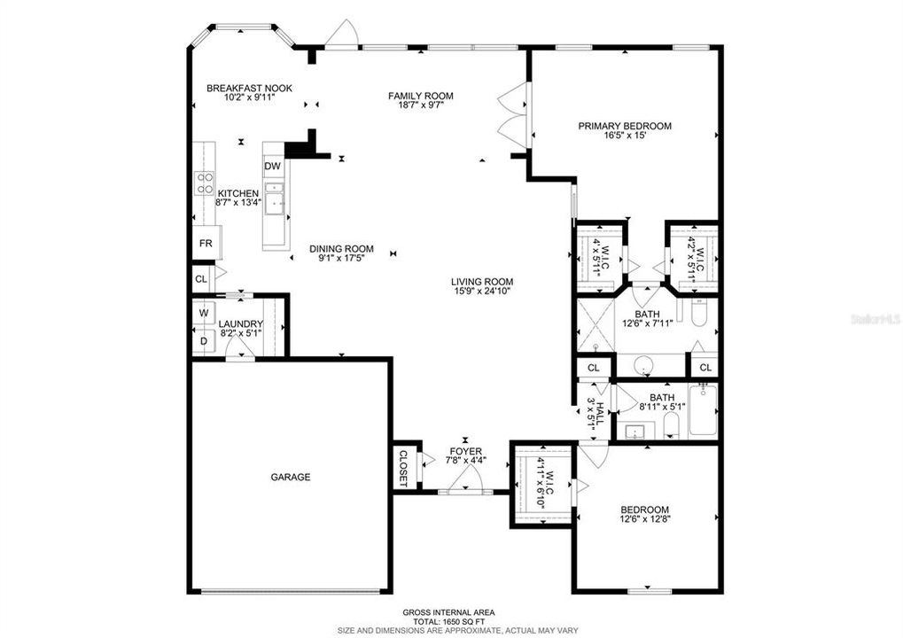For Sale: $265,000 (2 beds, 2 baths, 1642 Square Feet)